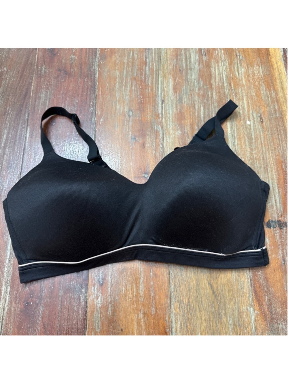 Cacique Black and Cream Bra Women's Size 42DDD